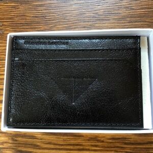 NWT RFID Protective Tech Leather Card Case OS